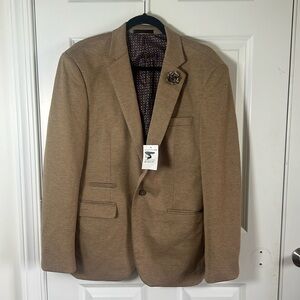 Men's Tahari Camel Color Blazer Size 42/L